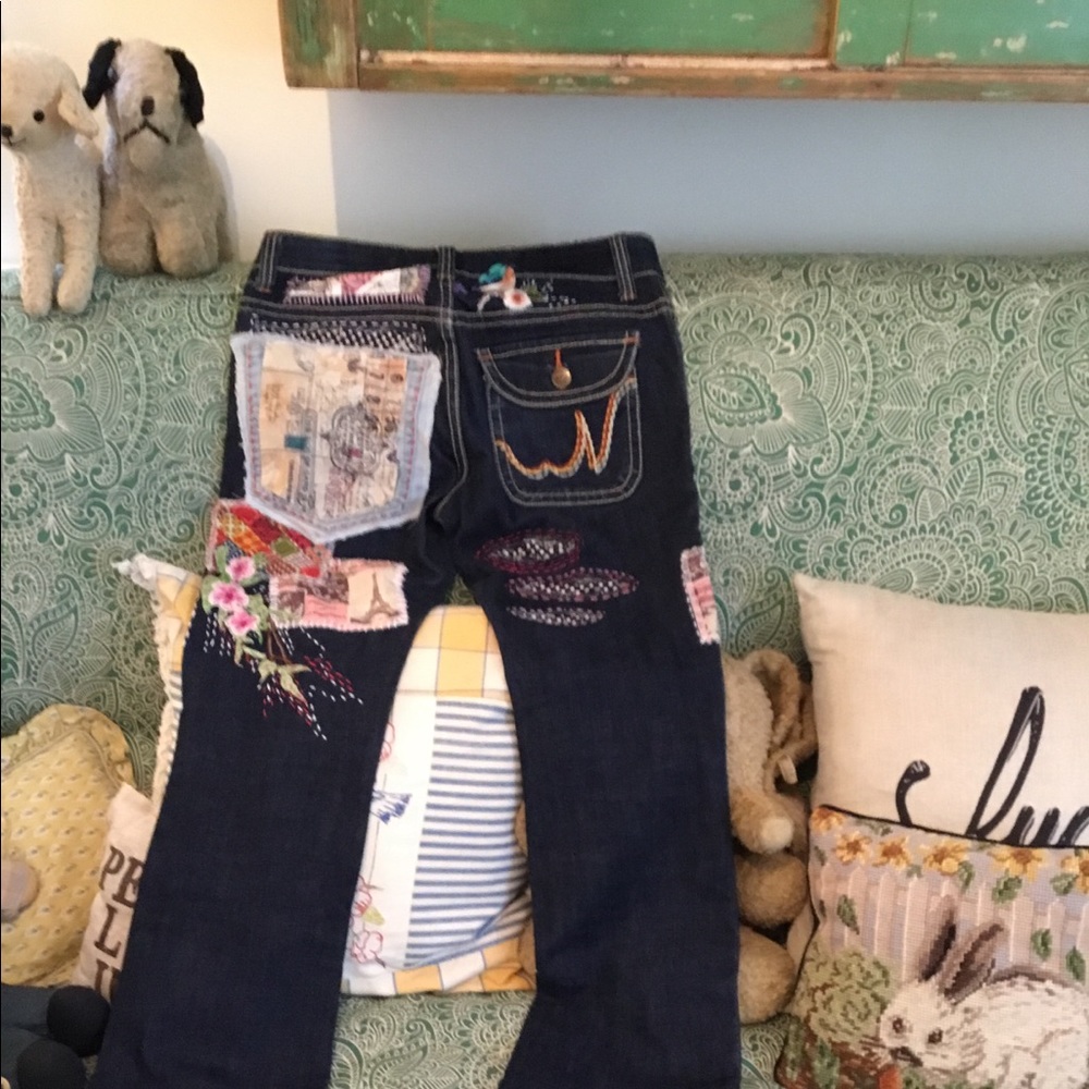 CUSTOM MADE JEANS “MY QUEENS WISH” ON ETSY - Picture 7 of 7